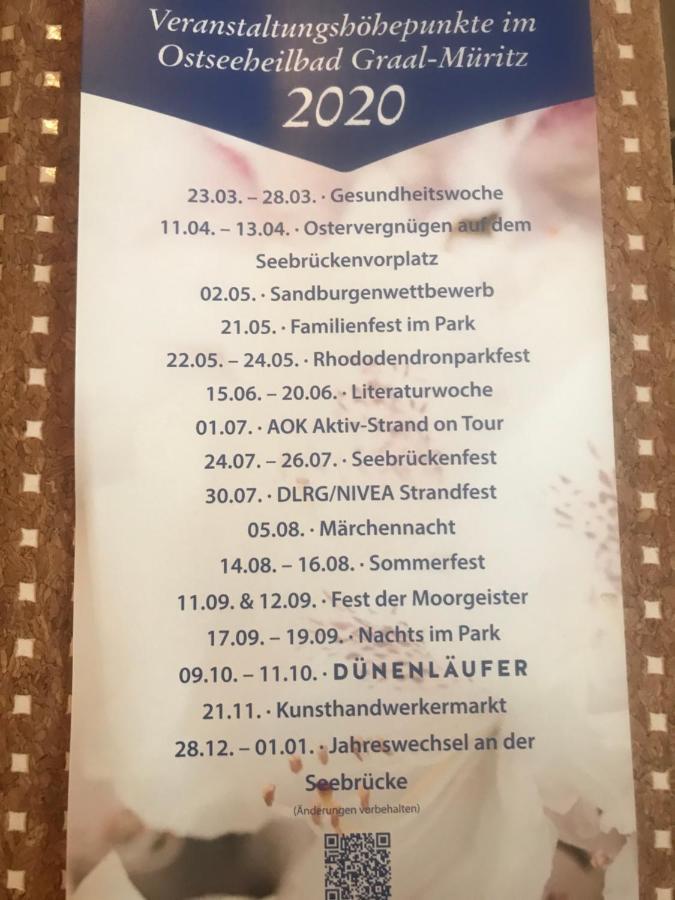 Ferienwohnung Zweisamkeit Graal-Muritz Bagian luar foto